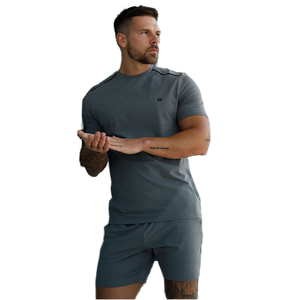 T-shirt Homme Coupe Ample Personnalisé avec Logo OEM, Grande Taille, Respirant, Impression par Sublimation Intégrale, Manches Longues, Anti-Plis, Fitness, 200 Grammes - Product Image 5