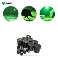 JKNV PVS-7 Lunettes de vision nocturne, grossissement 1x, Gen2+/Gen3, FOM1200+/FOM2400, champ de vision 40°, étanches, 60 Lp/mm, 250-300m, réglables
