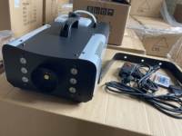Machine à fumée LED RGB de haute qualité 1500W, mini machine à fumée pour fêtes, machine à fumée pour mariage et soirée DJ