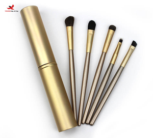 Set de 5 Brochas Mini para Maquillaje de Ojos: Corrector, Difuminador, Sombra, Delineador y Cejas - Herramienta Portátil de Viaje para Maquillaje, Pedido al por Mayor - Product Image 1