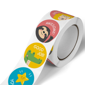 Pegatinas de Recompensa Dentales Personalizadas <span class=keywords><strong>para</strong></span> Niños, Rollo de Etiquetas Autoadhesivas con Dibujos Animados <span class=keywords><strong>para</strong></span> el Cepillado de <span class=keywords><strong>Dientes</strong></span>, <span class=keywords><strong>para</strong></span> Dentistas, Maestros y Material Escolar - Product Image 4