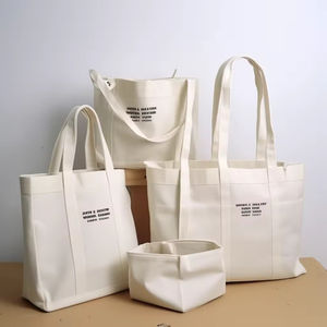 Sac fourre-tout promotionnel en toile de coton pour courses, plage et supermarché, avec bandoulière, disponible en plusieurs tailles - Product Image 3