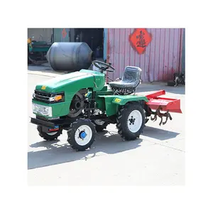 Дешевый одноцилиндровый двухприводной трактор 15 л.с., сельскохозяйственный трактор, Опциональная машина для укоренения