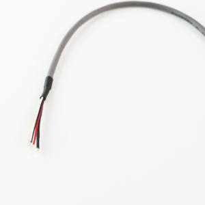 Жгут проводов, изготовленный на заказ, PH 2,0 2*2P, женский корпус, двухрядный, для открытого конца, полосатые, серые, оригинальные жгуты проводов - Product Image 2