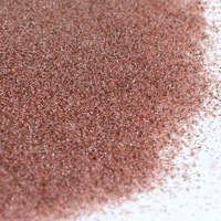 Sable grenat à flux libre 80-120 mesh, abrasif grenat pour machines de découpe jet d'eau, média abrasif de haute qualité