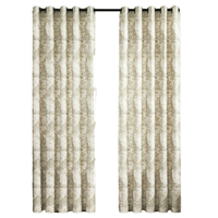 Rideaux Transparents Modernes Imperméables à Usage Commercial, Mélange Polyester-Lin, Projets de Design d'Intérieur Hôtelier, OEM/ODM, Taille Personnalisée, Livraison Directe