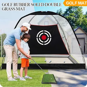 High Quality Portable Golf Hitting Nets Indoor And Outdoor Backyard Training Aids With Target For Chipping And Swing Practice