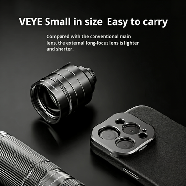 VEYE High Performance 2X Telephoto Macro Lens-Durable Aluminum Alloy & Optical Glass for Vivo Oppo for for for