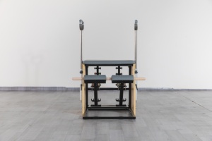 HUAVIGOR HK-Y09-09 Pilates Reformer Umweltfreundlicher Holzrahmen Langlebige Verstellbare Multifunktions-Pilates-Maschine für Heim-/Studioeinsatz - Product Image 4