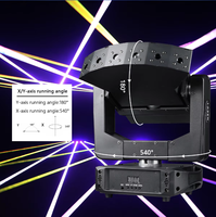 Nouveau rvb 6 yeux XYZ faisceau de scène barre de Rotation infinie éclairage Laser fête mariage tête mobile lumière Laser pour DJ Disco