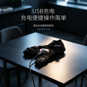 ไฟฉาย LED รูปฉลามยิ้ม กันน้ำ ชาร์จไฟได้ สำหรับเดินป่า ตั้งแคมป์กลางแจ้ง - Product Image 4