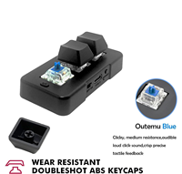 Clavier de jeu mécanique filaire personnalisable MK321 à 3 touches et 3 modes, 230 mAh pour PC, clavier personnalisable