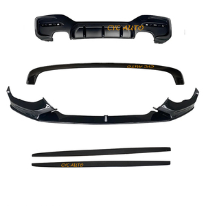 Kit carrosserie M Performance en ABS noir, comprenant lèvre avant, jupes latérales et diffuseur, kit aéro LCI pour <span class=keywords><strong>BMW</strong></span> Série <span class=keywords><strong>1</strong></span> <span class=keywords><strong>2015</strong></span> 2016 2017 2018 - Product Image 1