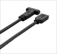 USB 3.1 Typ C Buchse auf Typ E Stecker Verlängerungskabel Frontplattenmontage Motherboard-Header Geflecht Computer/Kamera Lagerware