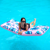 Bouée gonflable de luxe personnalisée en PVC écologique, avec logo et couleur personnalisables, grand format, pour piscine extérieure, jouet de relaxation aquatique