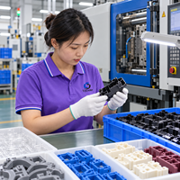 Service de moulage par injection plastique sur mesure, du prototype à la production à faible et à haut volume