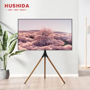 HUSHIDA large Size NFT Advertising Digital Display Wooden frame device