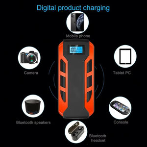 Arrancador de Coches Rápido de 12V, Banco de Energía de 12000mAh, Batería de Emergencia, Arrancador de Batería de Litio, Cargador de Rescate - Product Image 3