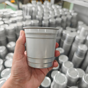 Gobelet en aluminium personnalisé par sublimation, gobelets de stade réutilisables pour la bière froide et le café en extérieur, jetables pour les fêtes - Product Image 2