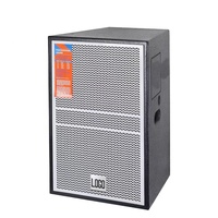 E115 Bonne qualité sonore, blanc ou noir, enceinte passive professionnelle de 15 pouces pour karaoké, église
