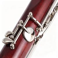 Professional Silver Plated Keys Bassoon Woodwind Musical Instrument for Children
