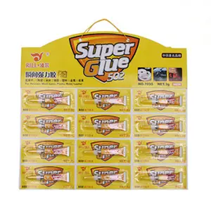 Adesivo cianoacrilato super glue 3 secondo 3gmulti scopo adhesive502 per metal gomma di plastica di legno colla forte