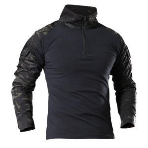 เสื้อเชิ้ตลายพราง OEM ODM สำหรับผู้ชาย เสื้อยุทธวิธีกลางแจ้ง เสื้อเดินป่าลายพรางรัสเซีย แขนยาว แห้งเร็ว ผ้าฝ้าย 100% ชุดเสื้อยืด - Product Image 2