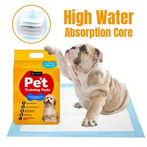 OEM Factory Wholesale Disposable Leak-Proof Super Absorption Soft Pet <b>Potty</b> Pads Puppy Diaper - Product Image 1