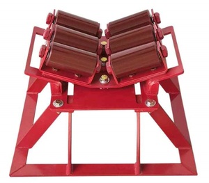Industrial Grade 2-24 Inches Beam Roller Pipe Launcher Stand Customizable OEM Support - Product Image 2