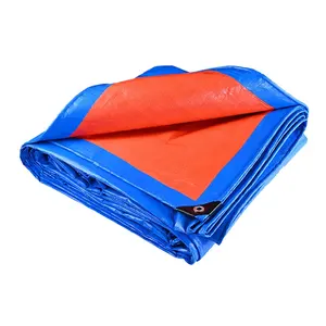 60Gsm Thin Made To Order Impermeable Anti-UV Yard Tarp Pe Tarpaulin Sheet