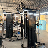 Machine de musculation Smith Cable Crossover de qualité commerciale, robuste, pour salle de sport à domicile, en acier épais, entraînement de force, prix de gros direct usine