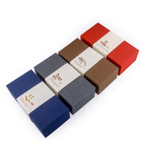 Boîtes en papier d'emballage d'art de luxe de cadeau en feuille d'or de haute qualité personnalisées pour le thé - Product Image 5