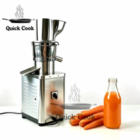 1200W/1500W/2000W/3000W/4000W Professionele volledig roestvrijstalen automatische fruitpers voor gember/beta/kale