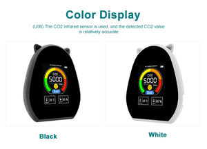 <span class=keywords><strong>Medidor</strong></span> de <span class=keywords><strong>CO2</strong></span> con Pantalla LED al por Mayor, Aprobado por la CE en 2022, Monitor de <span class=keywords><strong>CO2</strong></span> con Temperatura y Humedad NDIR, Detector de Calidad del Aire para Hospitales - Product Image 4