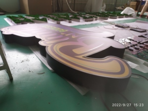 Brandnewsign tùy chỉnh ul chứng nhận hộp Đèn hình dạng tùy chỉnh dấu hiệu logo làm dấu hiệu kinh doanh ngoài trời - Product Image 6