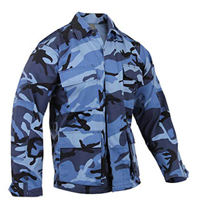 HPB0202 Uniformes BDU camouflage désert 6 couleurs, camouflage jungle, bleu foncé, marine, noir, gris, uniformes BDU personnalisés - Product Image 6