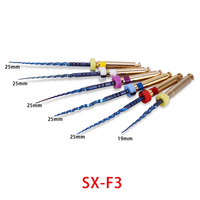Limas rotativas dentales Endo, limas Rainbow NiTi, motor de activación súper térmica para limas de conducto radicular, limpieza, uso de dentista