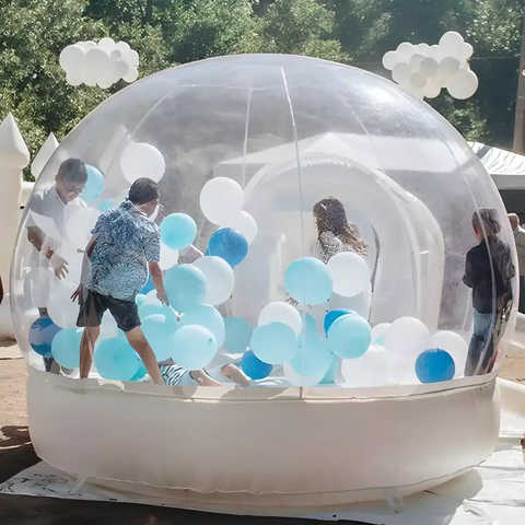 Transparent PVC Model Advertising Inflatable Bouncy Bubble Clear Dome ...