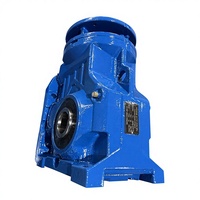Reductor de velocidad de engranajes helicoidales serie K 0.75kw 1.1kw 1.5kw 2.2kw 3kw 4kw 5.5kw 7.5kw 11kw con motor de engranajes cónicos