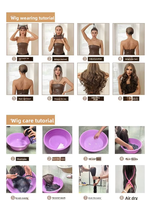 Nouvelle Arrivée Perruque Grise Dégradée Mi-longue Lisse avec Frange, Haute Qualité, Entièrement en Dentelle Sans Colle, Cheveux Synthétiques Résistants à la Chaleur pour Femme
