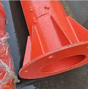 30m 3 Legged Tubular Steel Pole Tower Tube Telecom Pole Tower 10