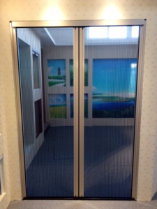 Hệ Thống Màn Hình Gấp Gọn Tự Làm Chống Muỗi Cửa Sổ Ứng Dụng Màn Hình Côn Trùng Xếp Li Cửa/Không Rào Cản Cửa Lưới Chống Muỗi - Product Image 4