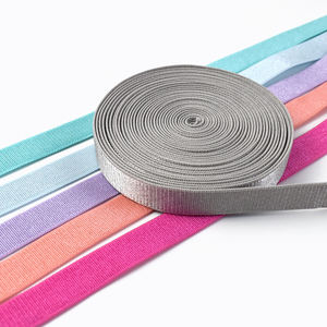 Deepeel RC220 1.2CM accessori per cucire Nylon colorato elasticizzato fettuccia Yoga <span class=keywords><strong>fascia</strong></span> per capelli intimo reggiseno elastico - Product Image 5