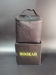 Original de haute qualité Portable petite taille Aladin Shisha narguilé en acier inoxydable maison voyage bol tuyau fête Bar Club narguilé ensemble - Product Image 4
