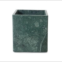 7 Stück grün Marmor Bad Zubehör Set Mund Tasse Wattes täbchen Dose Seife Geschirr Papier box Abfall korb mit Tablett Home Decoration