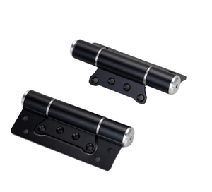 Wholesale LINRUN D-122 Aluminum <b>Spring</b> Hinges 4mm for Wooden <b>Doors</b> Cabinets Butterfly-shaped Hidden Traditional Design Easy - Product Image 2