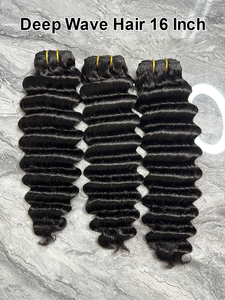 Capelli Umani Veri al 100% con Onde Profonde, Punte Piene e Spesse, Pacchetto da 100g per Donne - Product Image 5