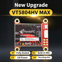 Controller di Volo FT F405 V3 in Metallo con ESC Quattro-in-Uno 45A/60A, Torre di Volo, Batteria 26S, Attrezzatura per Droni da Corsa FPV F722