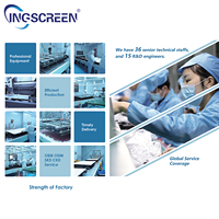 Kiosque de commande automatique pour restaurant de restauration rapide INGSCREEN, écran tactile, signalisation numérique, terminal de paiement pour café et cantine