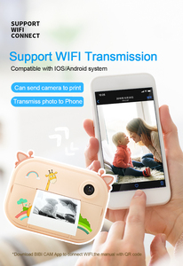 Cámara Instantánea para Niños de 2.4 Pulgadas con Impresora Térmica Wifi de 1200 mAh para Fotos y Videos, Juguete de Cámara de Video para Niños - Product Image 6